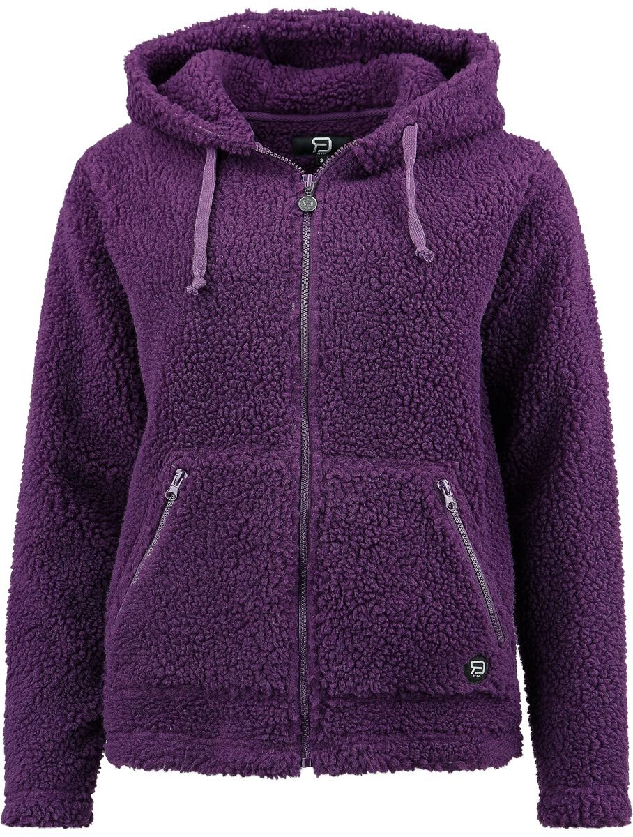 Sweat-shirt zippé à capuche  de RED by EMP - Sweat à capuche doublure polaire - S à XXL - pour Femme - lilas - RED by EMP