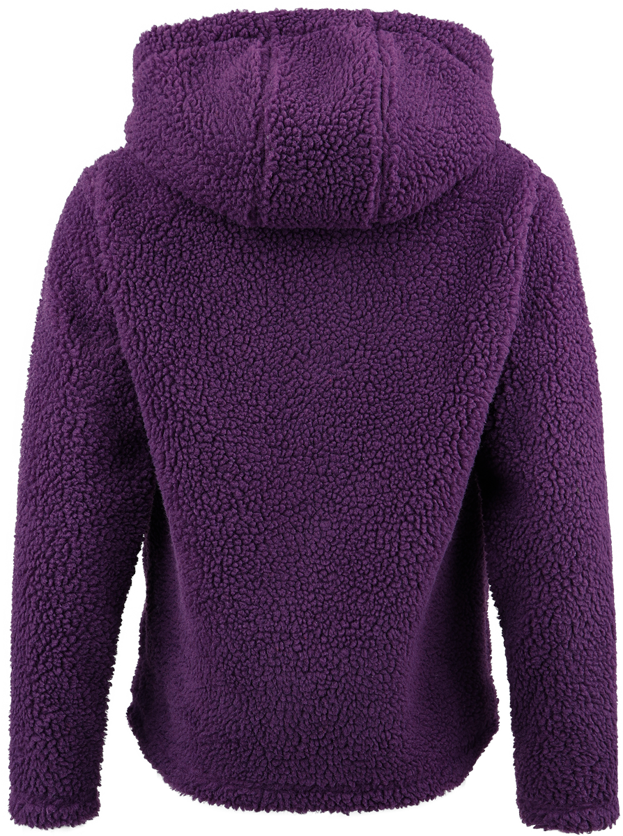 Sweat-shirt zippé à capuche  de RED by EMP - Sweat à capuche doublure polaire - S à XXL - pour Femme - lilas - RED by EMP - View 2