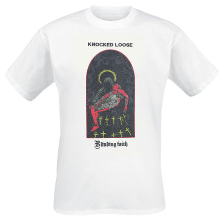 T-Shirt Manches courtes  de Knocked Loose - You won't go before you're supposed to - S à 3XL - pour Homme - blanc - Knocked Loose