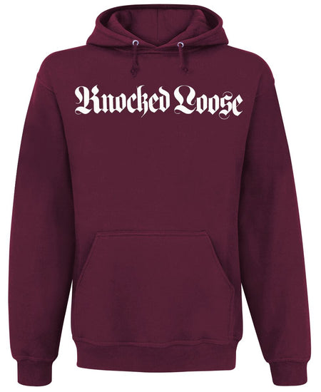 Sweat-shirt à capuche  de Knocked Loose - Chruch - S à 3XL - pour Homme - bordeaux - Knocked Loose