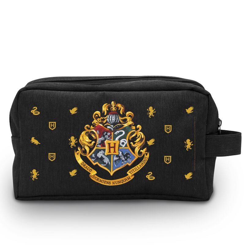 Trousse à cosmétiques  de Harry Potter - Poudlard - Trousse de toilette - pour Unisexe - noir - Harry Potter