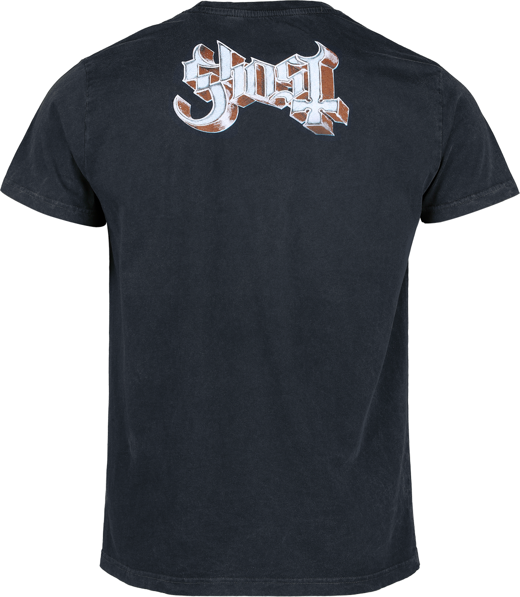T-Shirt Manches courtes  de Ghost - Lightning - S à 4XL - pour Homme - gris foncé - Ghost - View 2