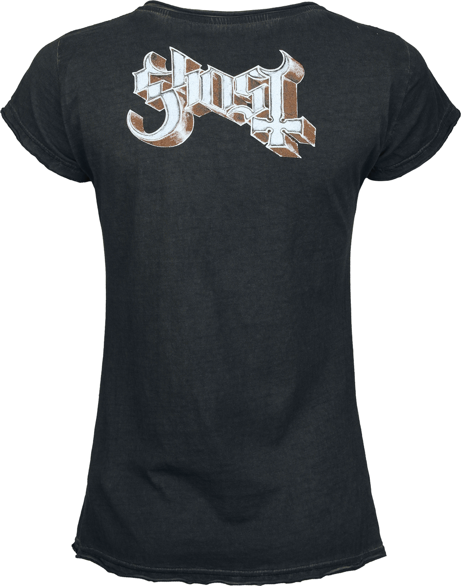 T-Shirt Manches courtes  de Ghost - Lightning - S à XXL - pour Femme - anthracite - Ghost - View 2