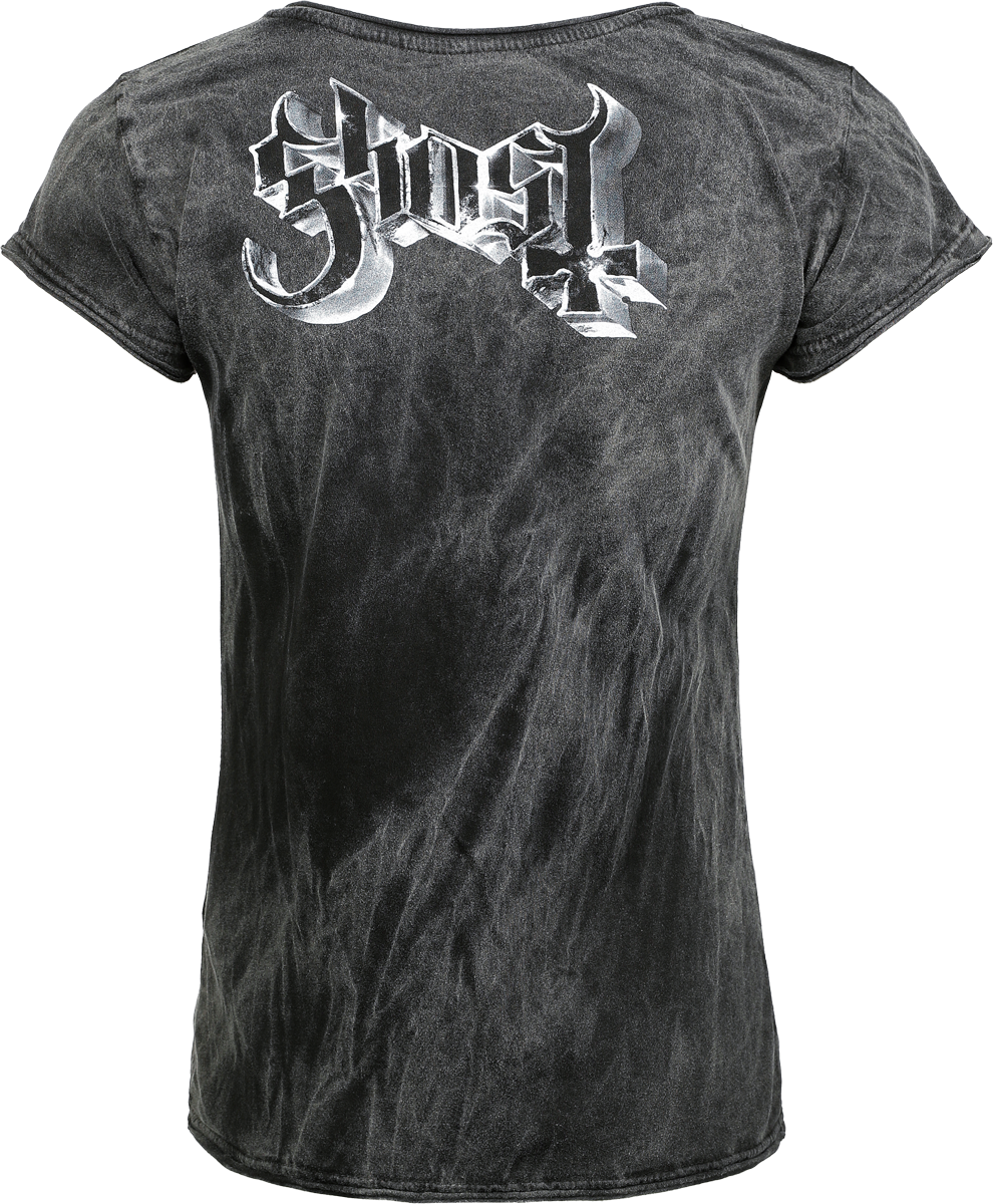 T-Shirt Manches courtes  de Ghost - Emeritus - S à XXL - pour Femme - anthracite - Ghost - View 2