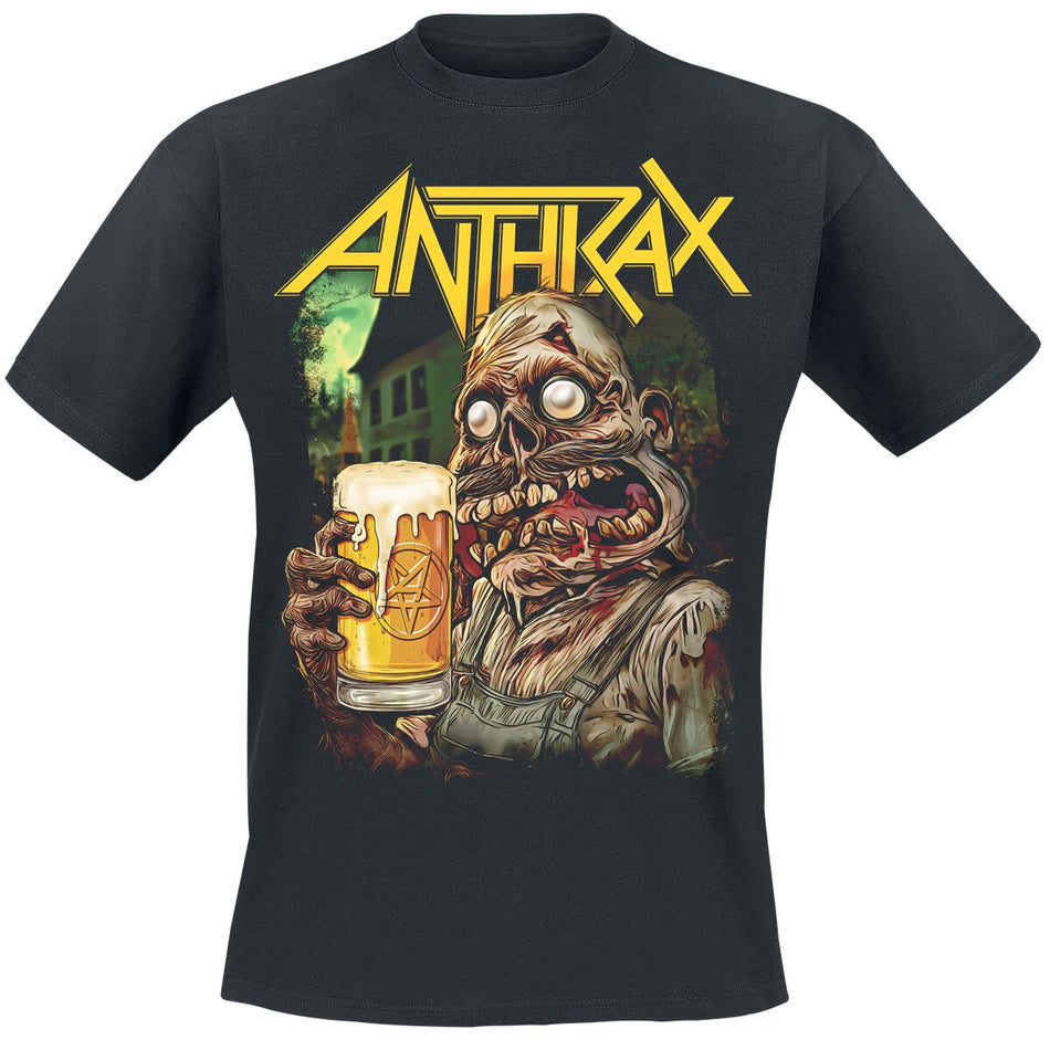 T-Shirt Manches courtes  de Anthrax - Notober - S à 4XL - pour Homme - noir - Anthrax