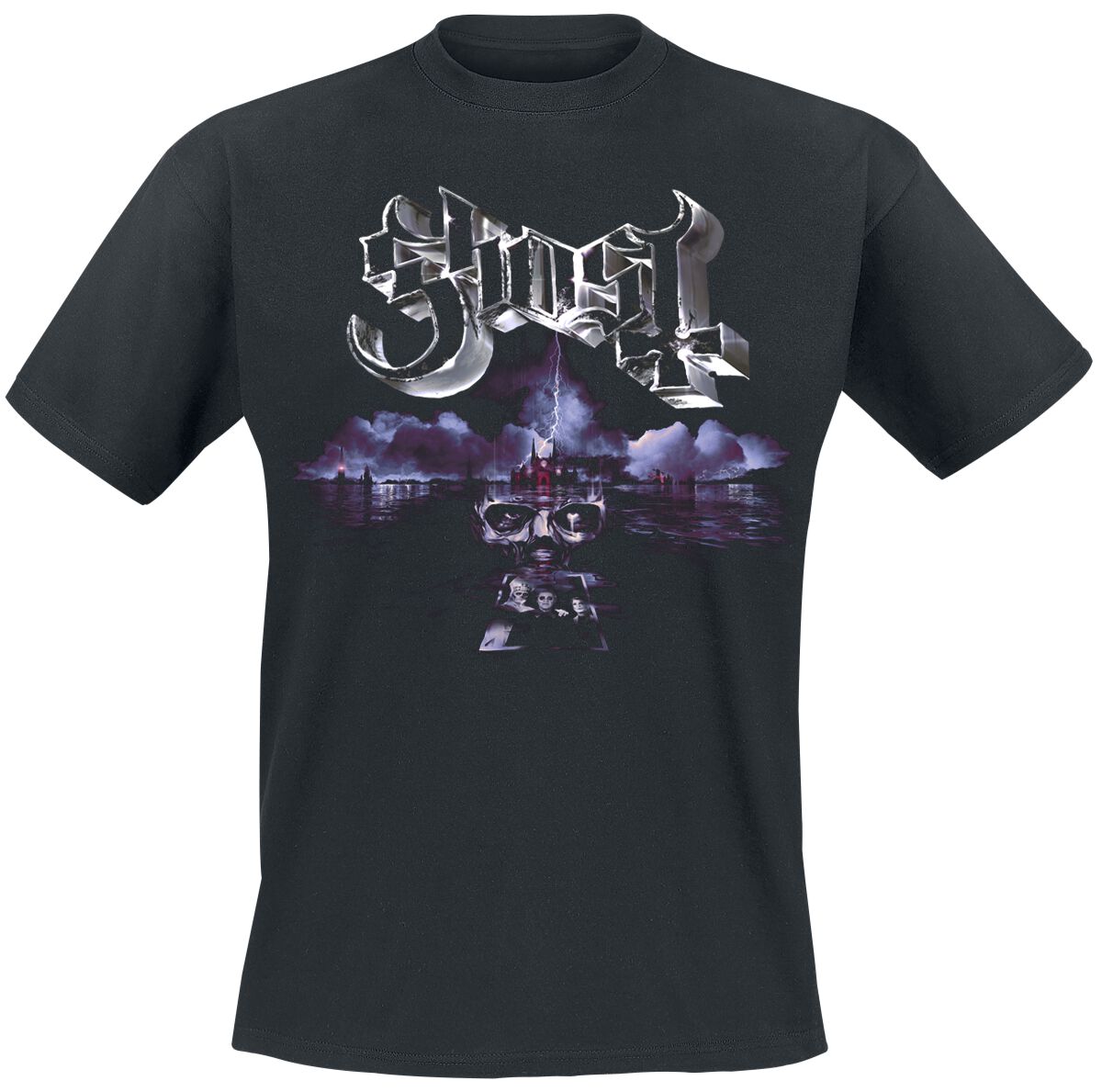 T-Shirt Manches courtes  de Ghost - Portrait Wide Logo - S à 4XL - pour Homme - noir - Ghost