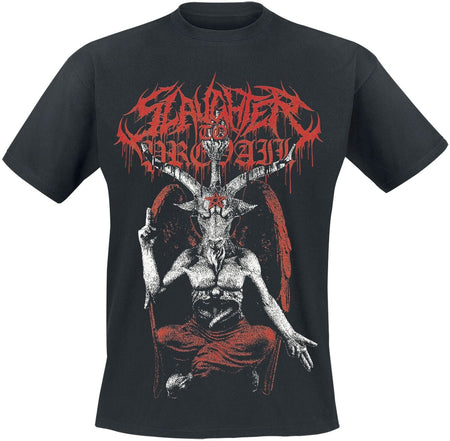 T-Shirt Manches courtes  de Slaughter To Prevail - Baphomet - S à 4XL - pour Homme - noir - Slaughter To Prevail