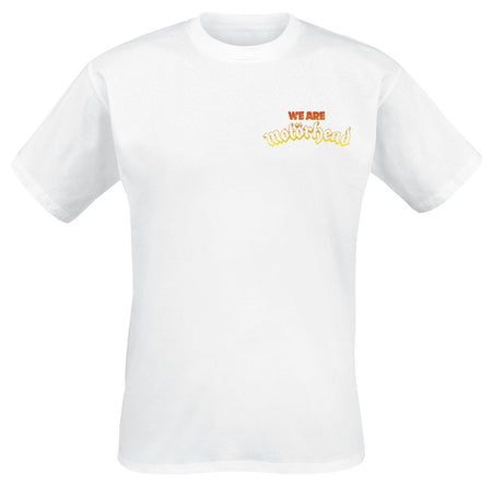 T-Shirt Manches courtes  de Motörhead - We Play Rock & Roll - S à 4XL - pour Homme - blanc - Motörhead