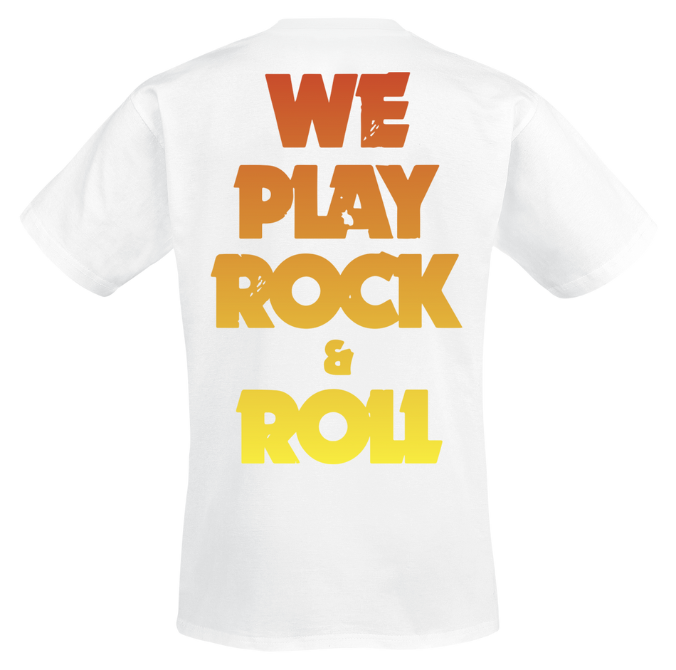 T-Shirt Manches courtes  de Motörhead - We Play Rock & Roll - S à 4XL - pour Homme - blanc - Motörhead - View 2