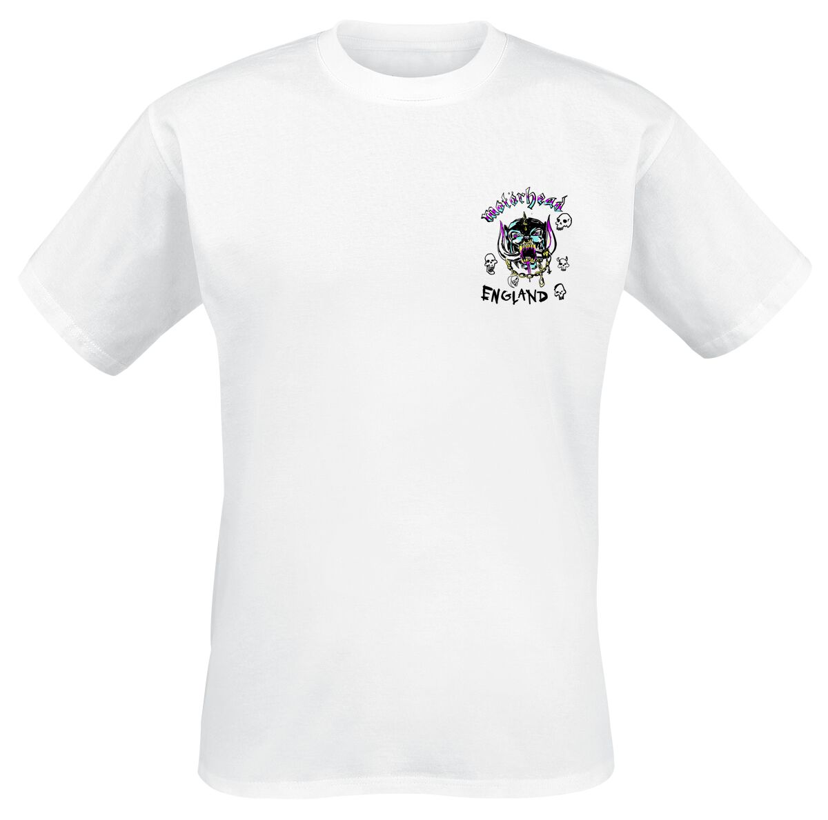 T-Shirt Manches courtes  de Motörhead - Warpig Doodle - S à 4XL - pour Homme - blanc - Motörhead