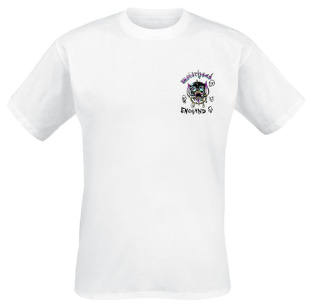 T-Shirt Manches courtes  de Motörhead - Warpig Doodle - S à 4XL - pour Homme - blanc - Motörhead