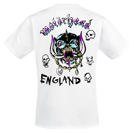 T-Shirt Manches courtes  de Motörhead - Warpig Doodle - S à 4XL - pour Homme - blanc - Motörhead - View 2