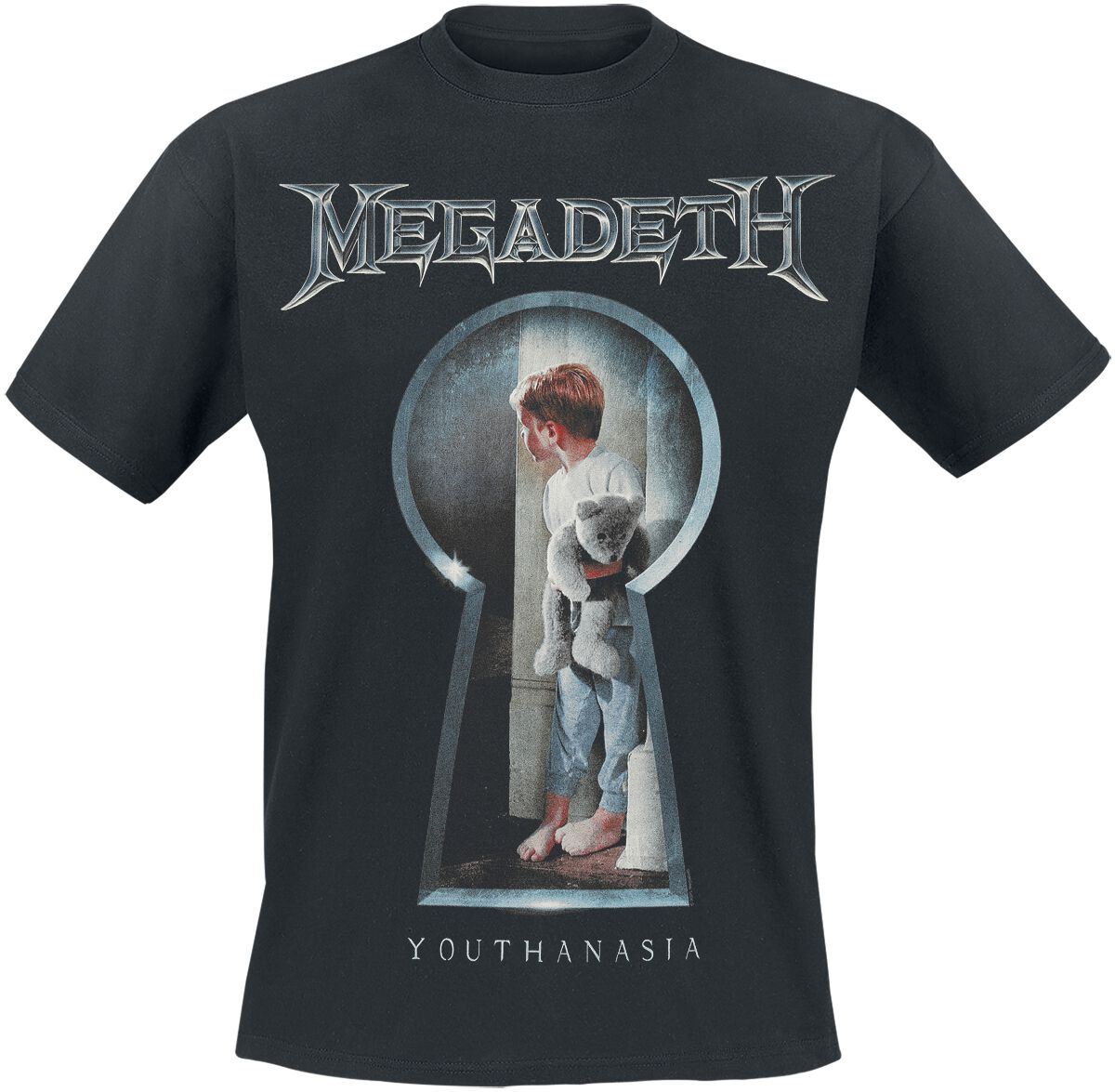 T-Shirt Manches courtes  de Megadeth - Keyhole - S à L - pour Homme - noir - Megadeth