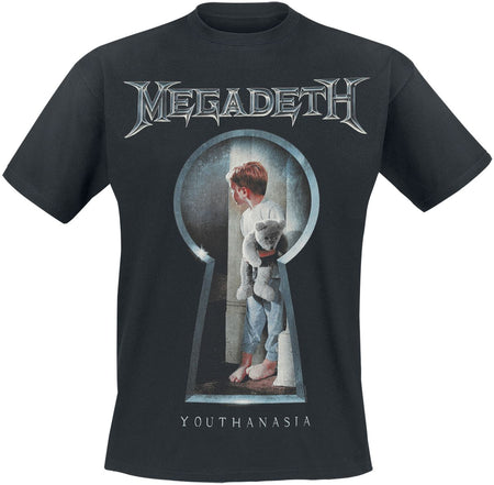 T-Shirt Manches courtes  de Megadeth - Keyhole - S à L - pour Homme - noir - Megadeth