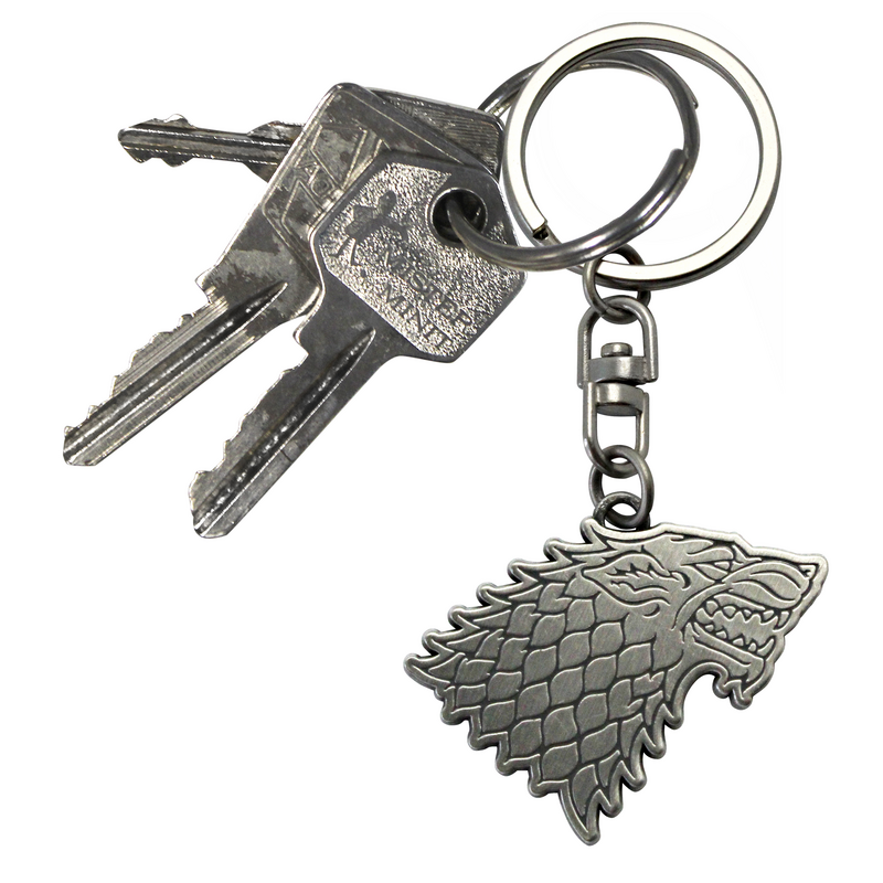 Porte-clefs  de Game Of Thrones - Stark - pour Unisexe - couleur argent - Game Of Thrones - View 2