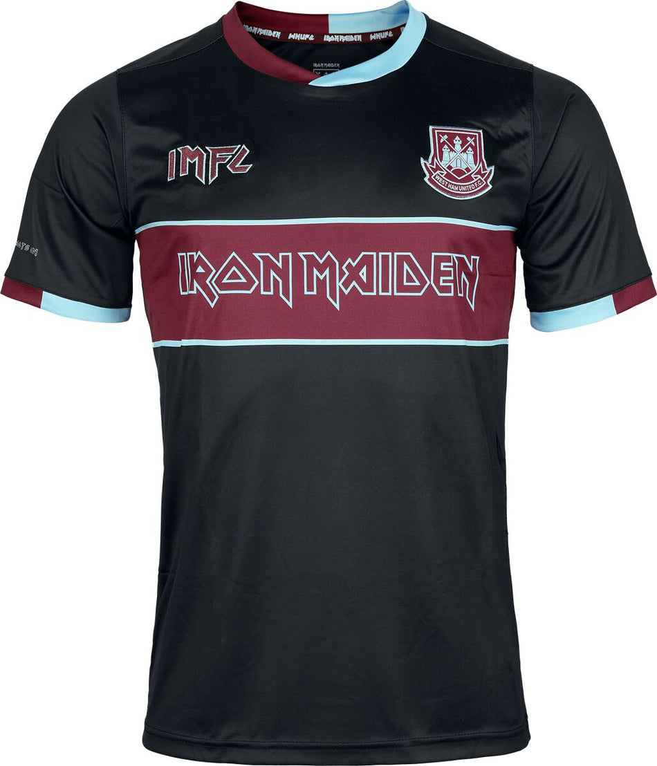 Jersey  de Iron Maiden - IMFC West Ham Jersey - S à 5XL - pour Homme - noir - Iron Maiden
