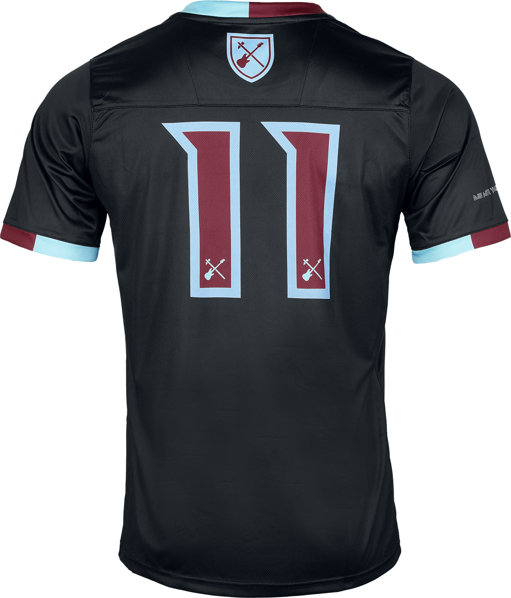 Jersey  de Iron Maiden - IMFC West Ham Jersey - S à 5XL - pour Homme - noir - Iron Maiden - View 2