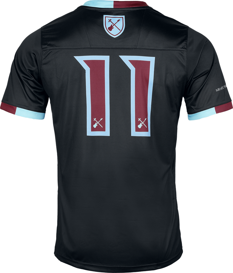 Jersey  de Iron Maiden - IMFC West Ham Jersey - S à 5XL - pour Homme - noir - Iron Maiden - View 2