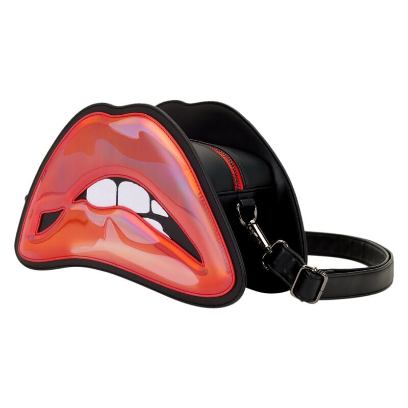 Sac à bandoulière  de The Rocky Horror Picture Show - Loungefly - Lips - pour Unisexe - noir/rouge/blanc - The Rocky Horror Picture Show