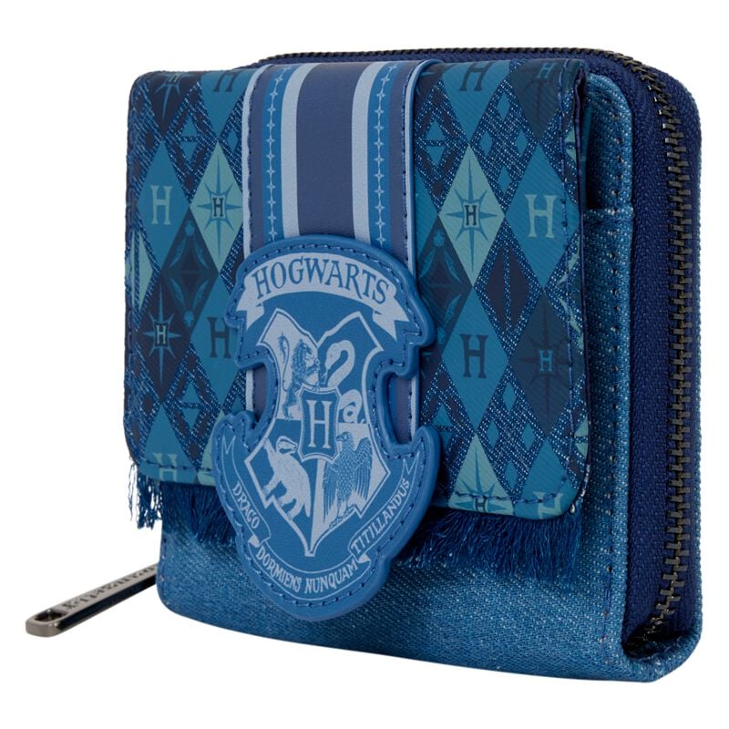 Portefeuille  de Harry Potter - Loungefly - Poudlard - Denim - pour Femme - bleu foncé - Harry Potter