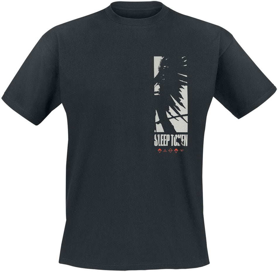 T-Shirt Manches courtes  de Sleep Token - Glyphs - S à 4XL - pour Homme - noir - Sleep Token