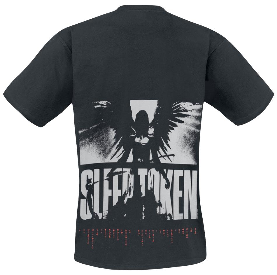 T-Shirt Manches courtes  de Sleep Token - Glyphs - S à 4XL - pour Homme - noir - Sleep Token - View 2
