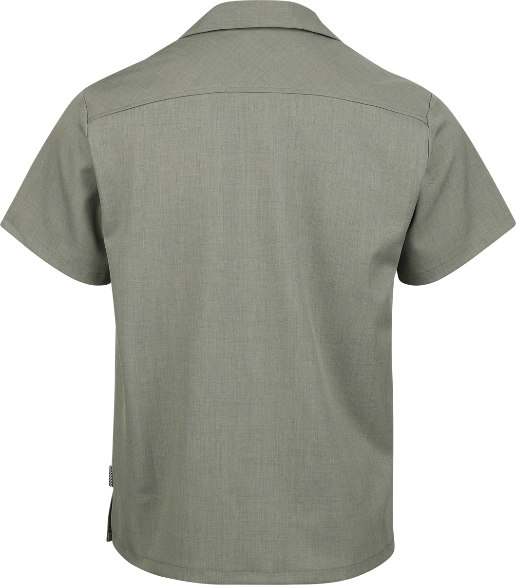 Chemise manches courtes Rockabilly de Chet Rock - Clayton - Chemise - S à XXL - pour Homme - kaki - Chet Rock - View 2