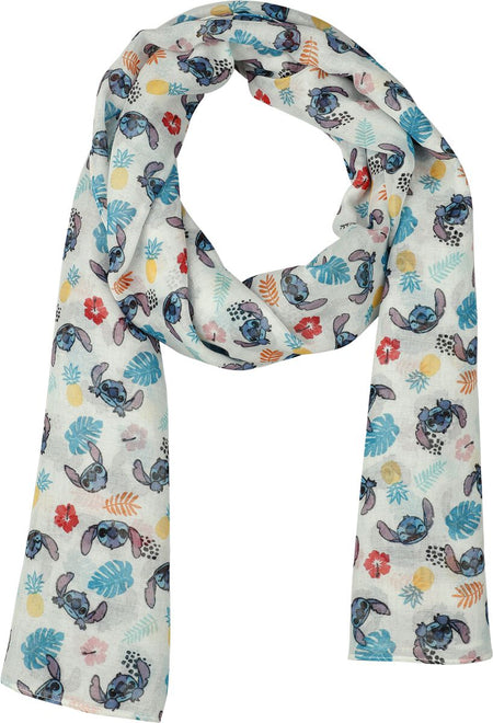 Foulard Disney de Lilo & Stitch - Tropical - pour Femme - multicolore - Lilo & Stitch