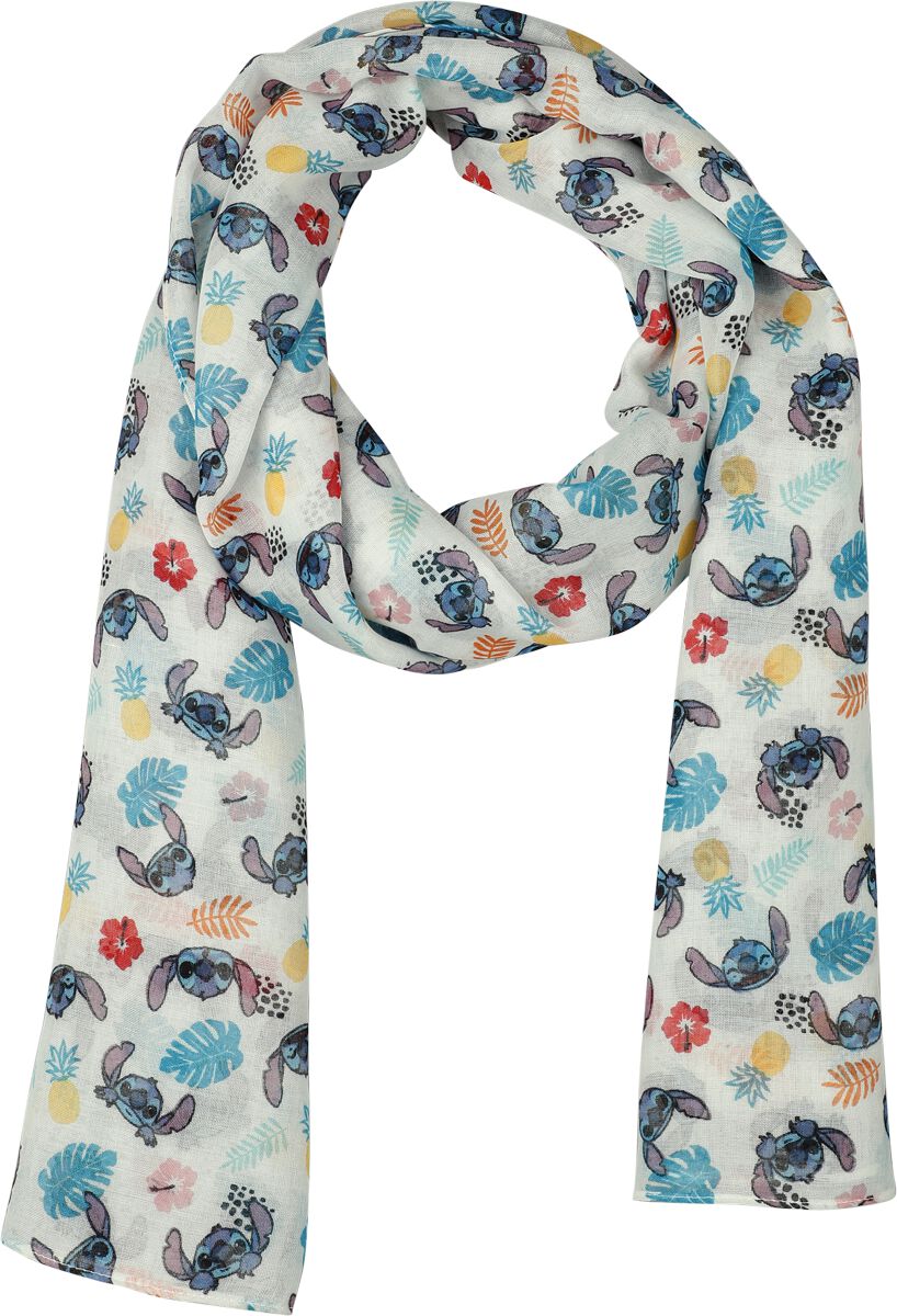 Foulard Disney de Lilo & Stitch - Tropical - pour Femme - multicolore - Lilo & Stitch