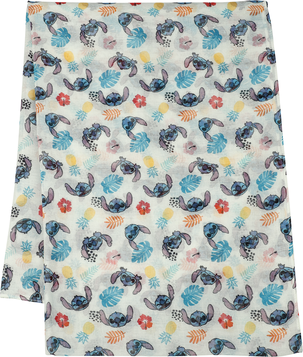 Foulard Disney de Lilo & Stitch - Tropical - pour Femme - multicolore - Lilo & Stitch - View 2