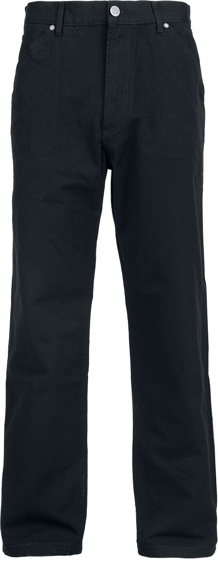 Jean Rockabilly de Chet Rock - Caleb - Pantalon de Travail - W30L32 à W38L34 - pour Homme - noir - Chet Rock