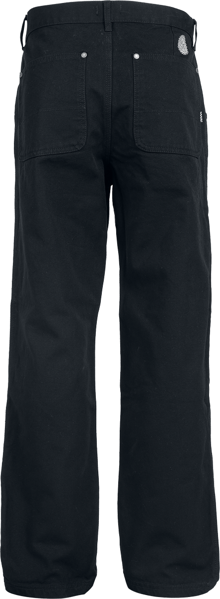 Jean Rockabilly de Chet Rock - Caleb - Pantalon de Travail - W30L32 à W38L34 - pour Homme - noir - Chet Rock - View 2