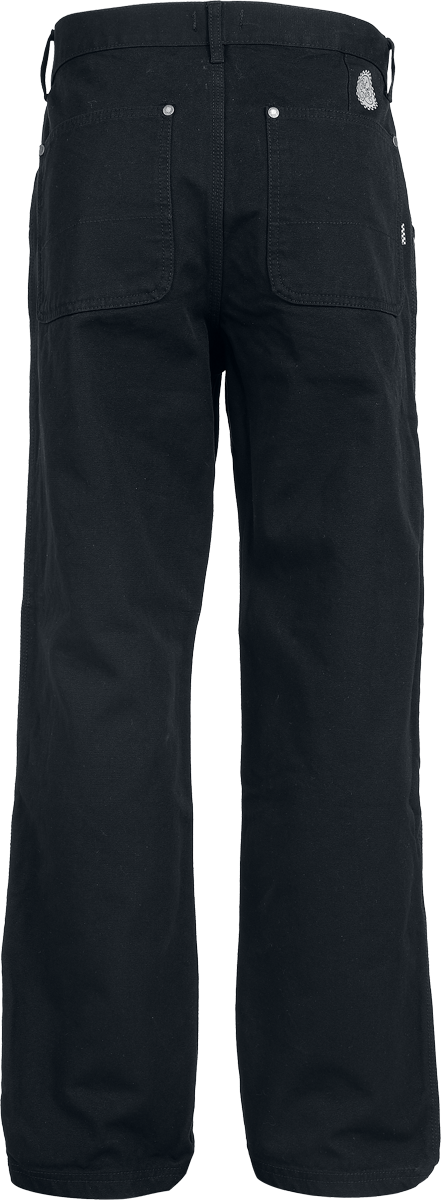 Jean Rockabilly de Chet Rock - Caleb - Pantalon de Travail - W30L32 à W38L34 - pour Homme - noir - Chet Rock - View 2