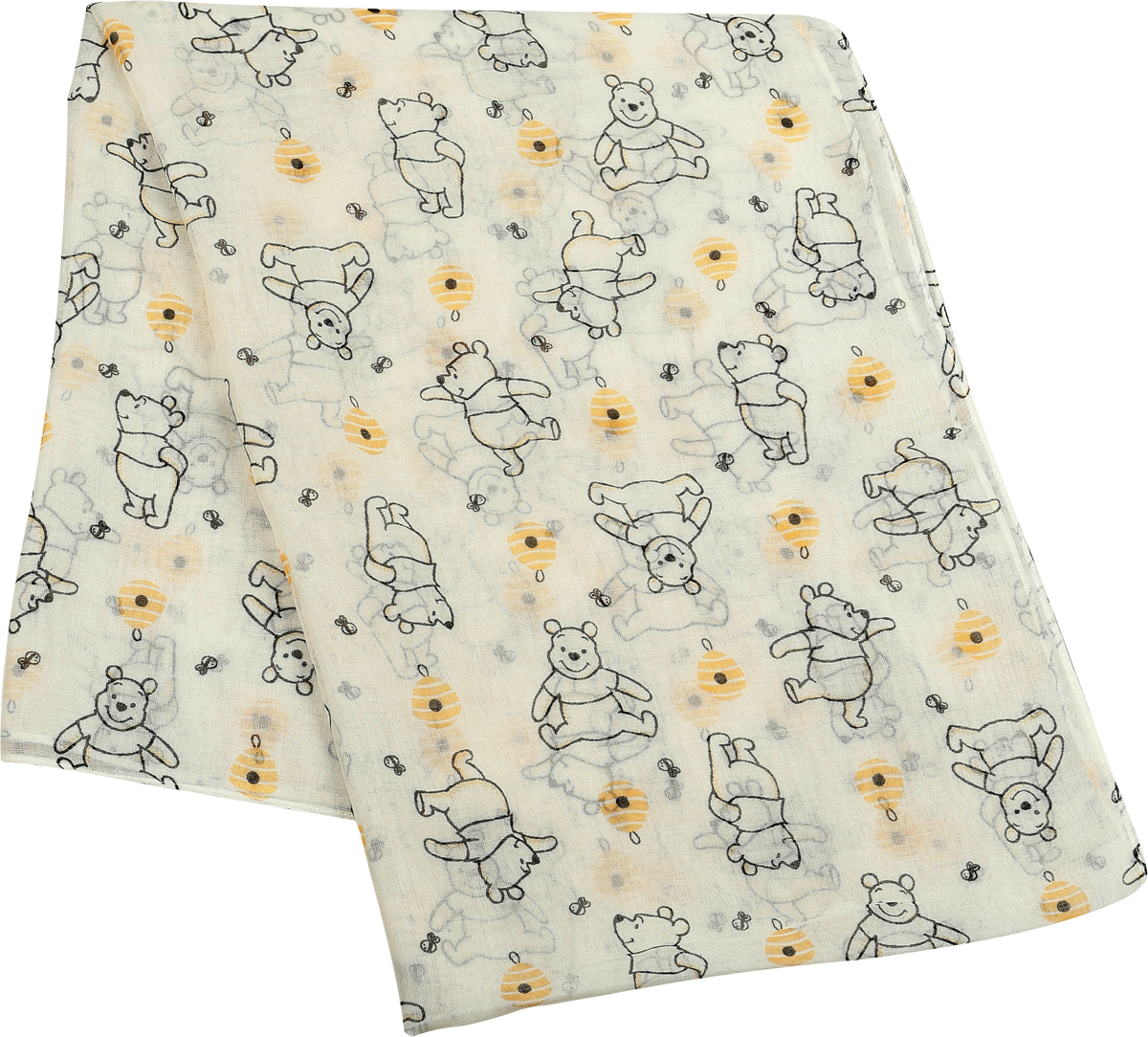 Foulard Disney de Winnie L'Ourson - Miel & Abeille - pour Femme - multicolore - Winnie L'Ourson - View 2
