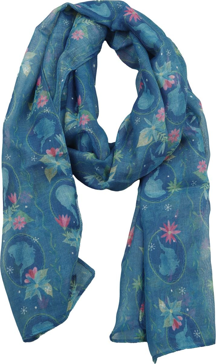 Foulard Disney de La Reine Des Neiges - Elsa - Anna - pour Femme - multicolore - La Reine Des Neiges