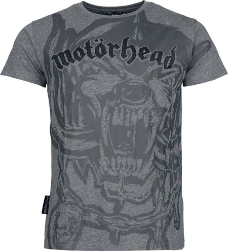 T-Shirt Manches courtes  de Motörhead - EMP Signature Collection - S à 3XL - pour Homme - gris - Motörhead
