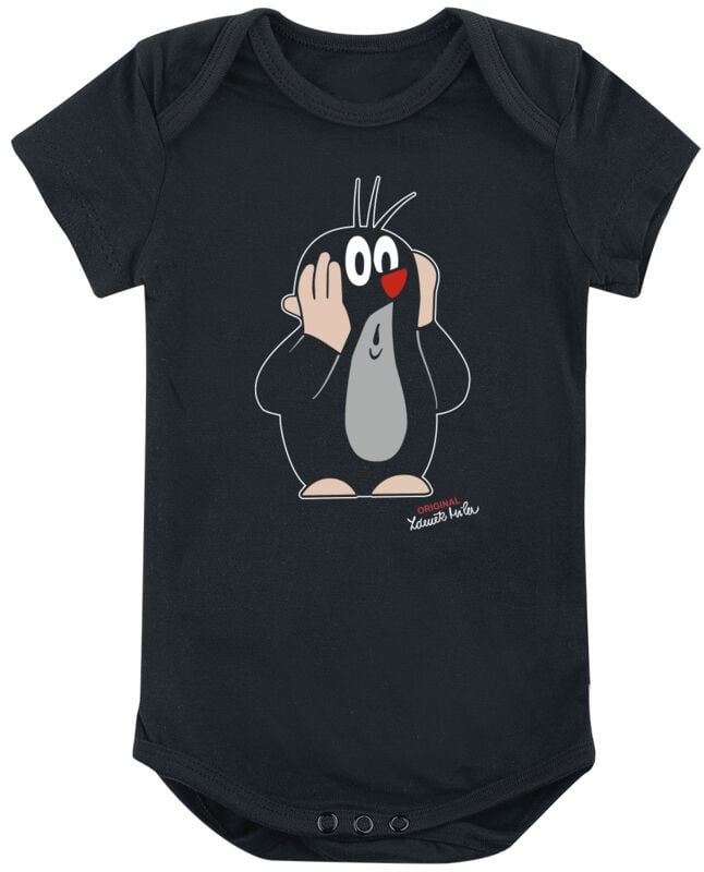 Body  de The Little Mole - Oh Oh! - 62/68 - pour filles & garçonse - noir - The Little Mole