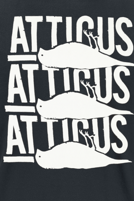 T-Shirt Manches courtes  de Atticus - Trifold - T-Shirt - S à XXL - pour Homme - noir - Atticus - View 2