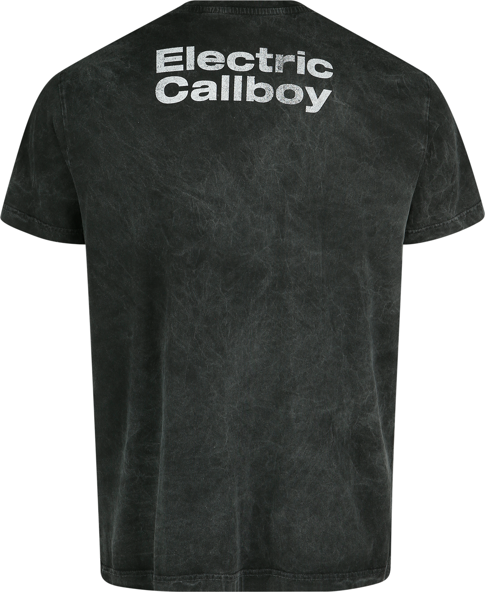 T-Shirt Manches courtes  de Electric Callboy - Choo Choo - S à 3XL - pour Homme - anthracite - Electric Callboy - View 2