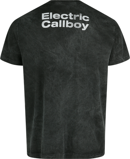T-Shirt Manches courtes  de Electric Callboy - Choo Choo - S à 3XL - pour Homme - anthracite - Electric Callboy - View 2