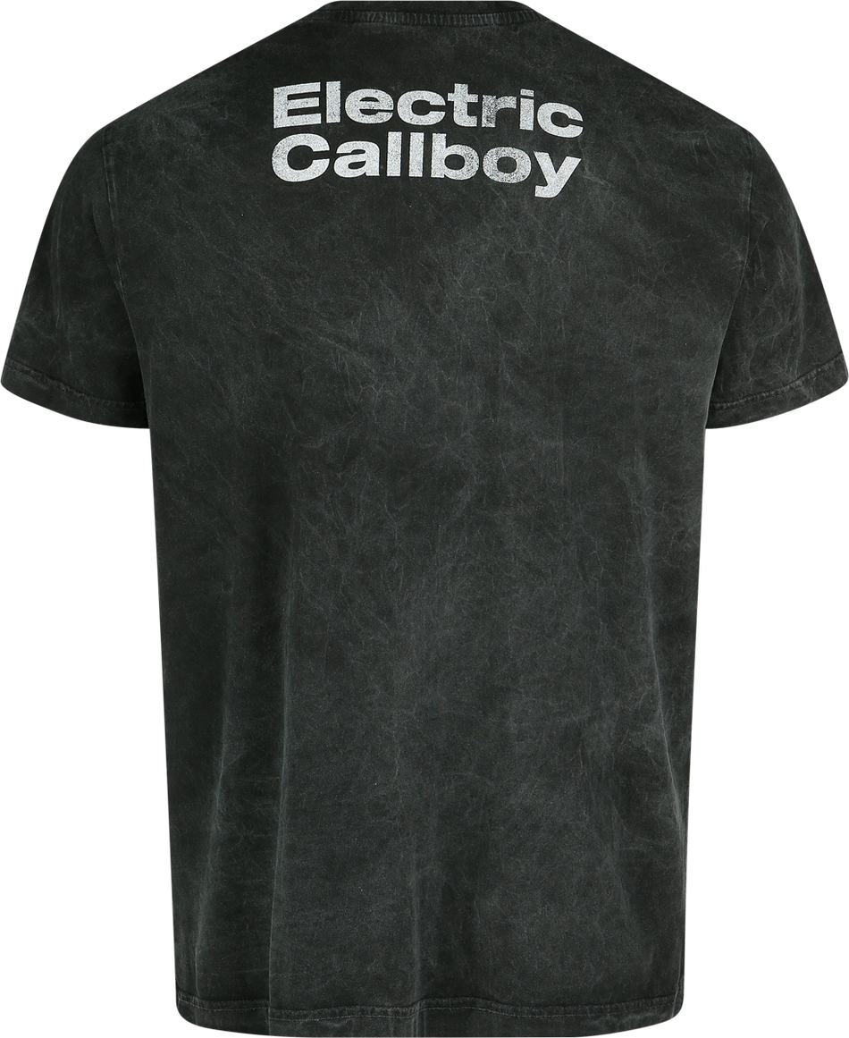 T-Shirt Manches courtes  de Electric Callboy - Choo Choo - S à 3XL - pour Homme - anthracite - Electric Callboy - View 2