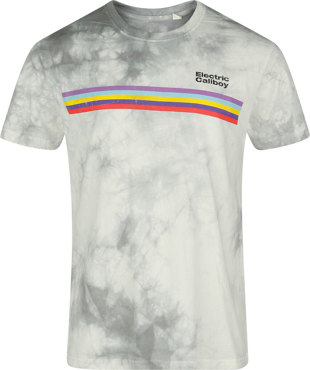 T-Shirt Manches courtes  de Electric Callboy - Stripe - S à 4XL - pour Homme - multicolore - Electric Callboy