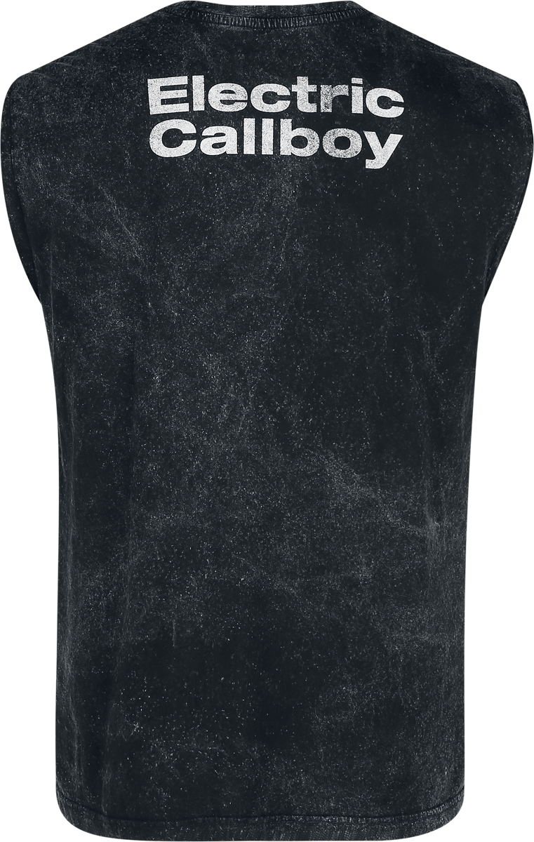 Débardeur  de Electric Callboy - Choo Choo - S à XXL - pour Homme - anthracite - Electric Callboy - View 2