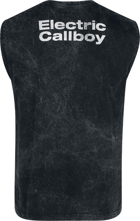 Débardeur  de Electric Callboy - Choo Choo - S à XXL - pour Homme - anthracite - Electric Callboy - View 2