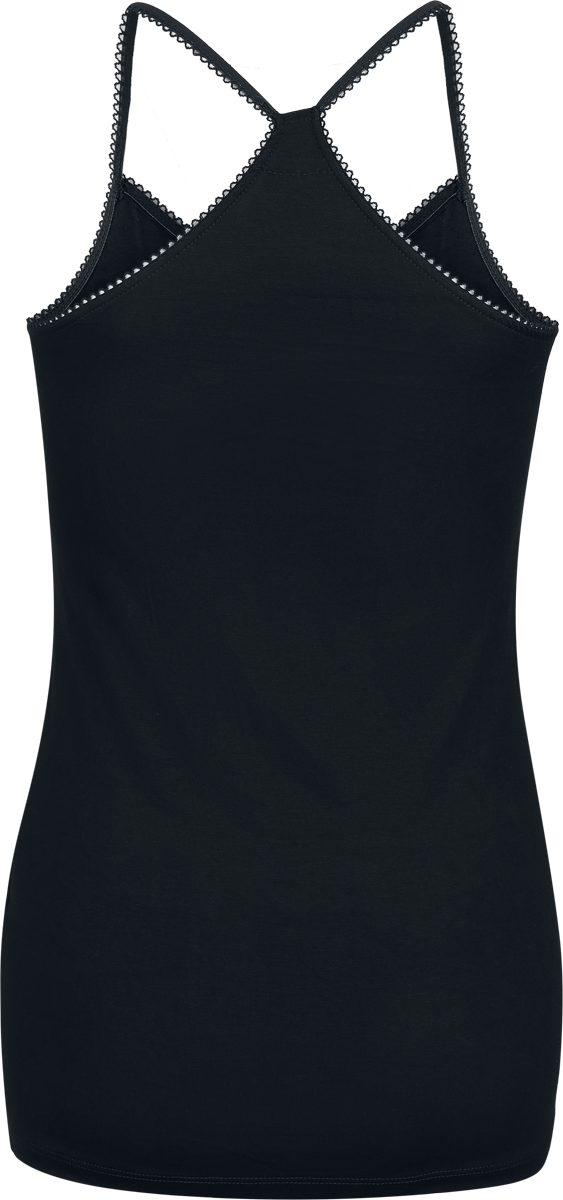 Top  de Electric Callboy - Spray Smile - S à 4XL - pour Femme - noir - Electric Callboy - View 2