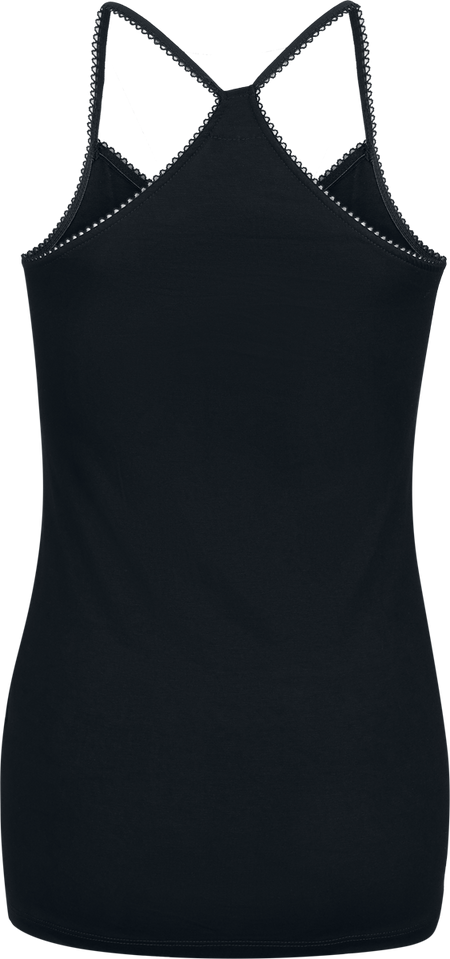 Top  de Electric Callboy - Spray Smile - S à 4XL - pour Femme - noir - Electric Callboy - View 2