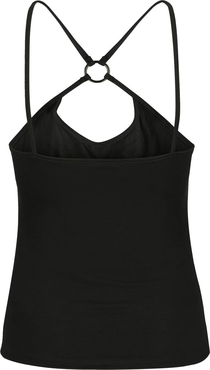 Top  de Electric Callboy - Stripe - M à 4XL - pour Femme - noir - Electric Callboy - View 2