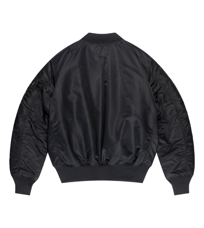 Veste d'hiver  de Vintage Industries - CARTER MA1 JACKET - M à 3XL - pour Homme - noir - Vintage Industries - View 2