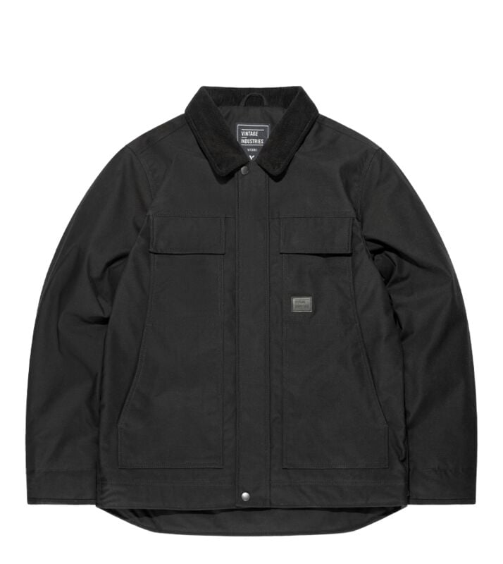Veste d'hiver  de Vintage Industries - OSKER JACKET - S à 3XL - pour Homme - noir - Vintage Industries