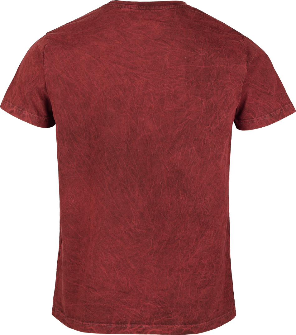 T-Shirt Manches courtes  de Powerwolf - Metal Circle - S à 4XL - pour Homme - rouge - Powerwolf - View 2